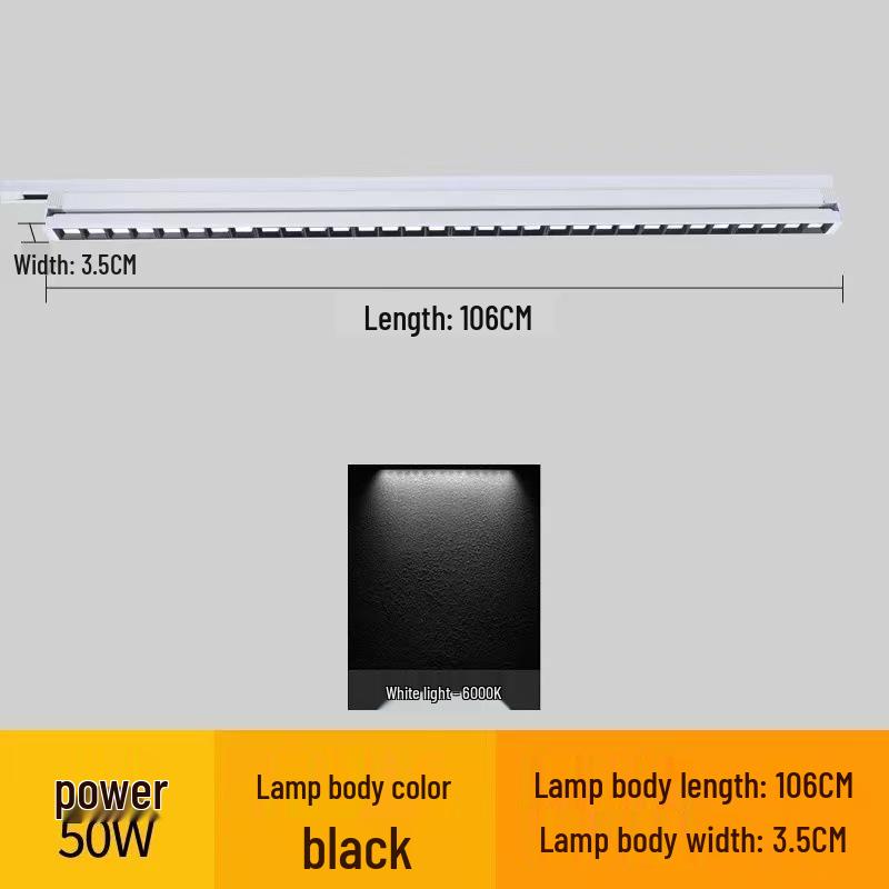 Anti-Glare LED Track Spotlight for Retail & Exhibitions