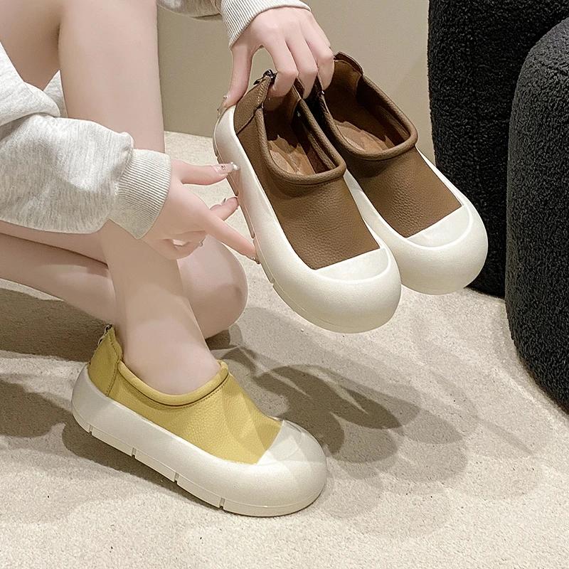 Fashion 2024 Women's Sneakers Fashion Back Zipper Low Top Women Jogging Casual Hot Selling Mixed Color Women's Platform Sports Shoes