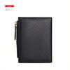 Korean version women's wallet short folding multi-card position simple student wallet change clip embroidered thread change bag