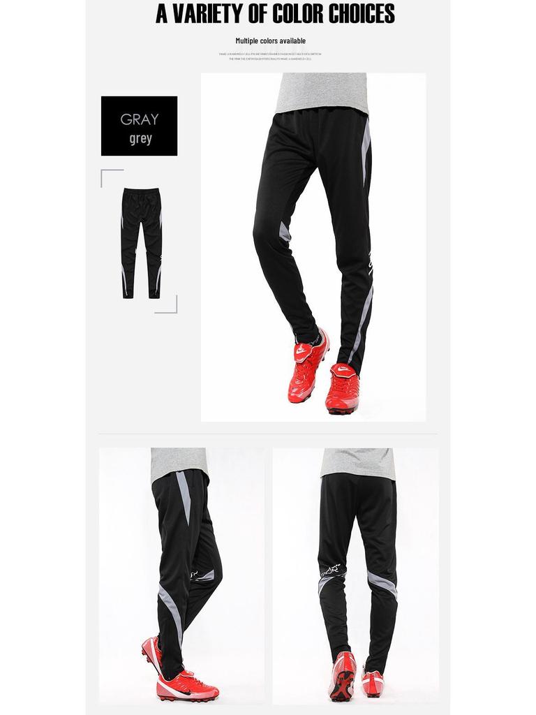 Kids' Slim-Fit & Loose Football Training Pants – Spring/Autumn Style, Casual Sports Long Pants for Students & Adults.
