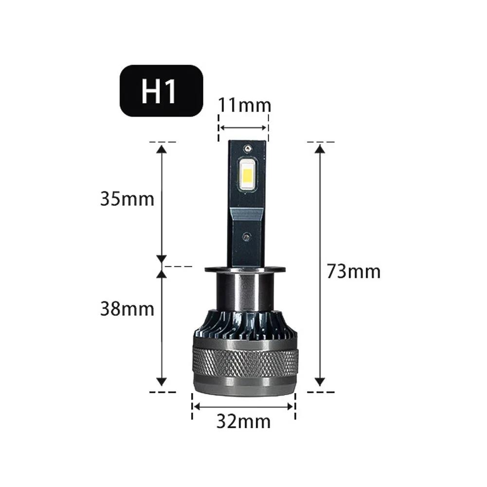 H4 H7 H1 H8 H11 HB4 9005 9006 Car LED Headlight 12V 6000K 200W LED Lights 50000LM Auto LED Lamp Turbo Fog Light Bulbs Waterproof