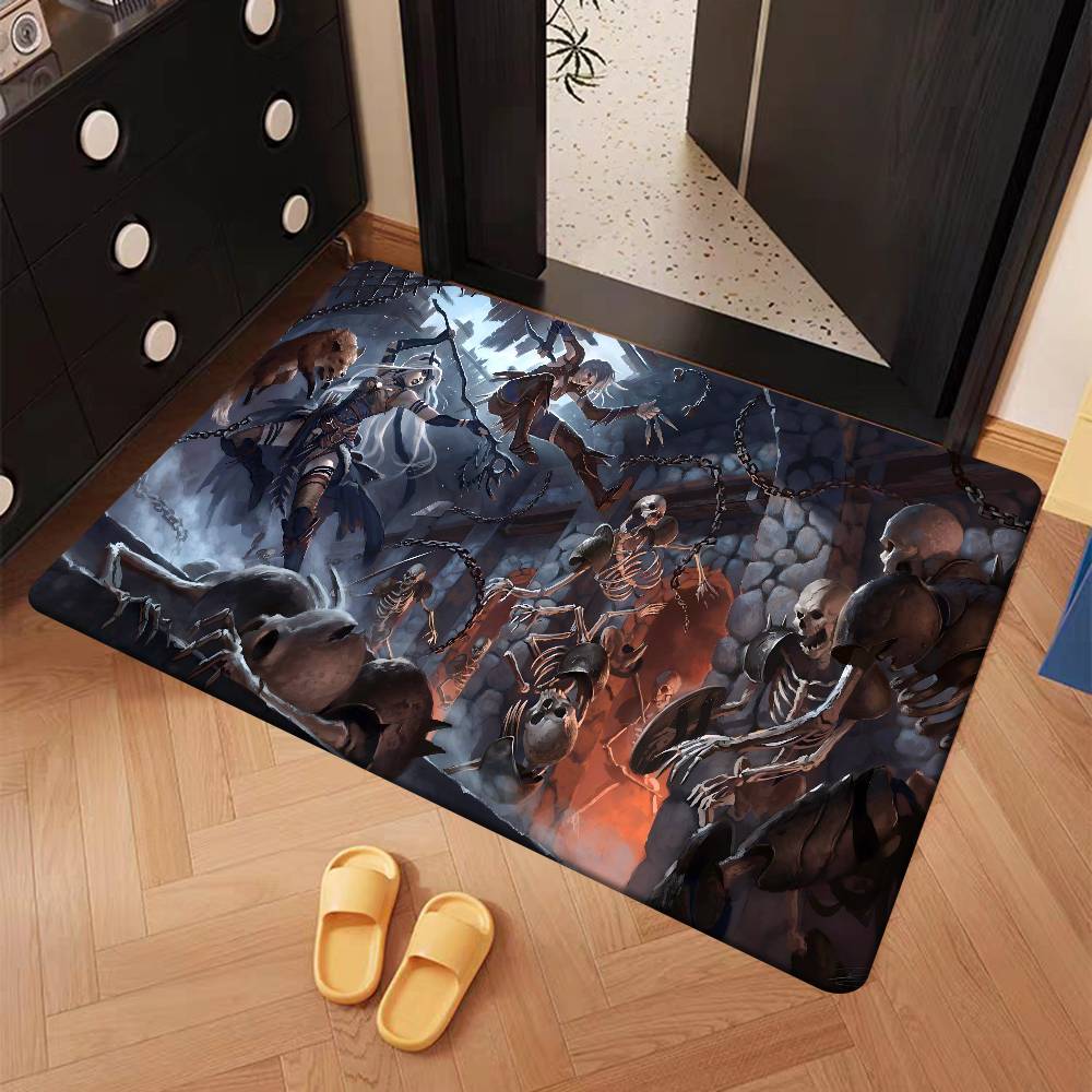 Dungeons And Dragons Vstupní rohožka Skandinávský styl Domácí rohožka Koupelnové-toaletní rohožky Dekorace ložnice Hotelová rohožka