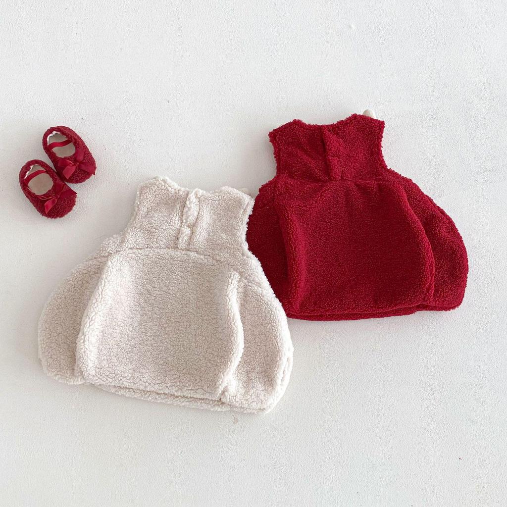 2025 Kids' Quilted Winter Dress - Trendy Girls' New Year Outfit