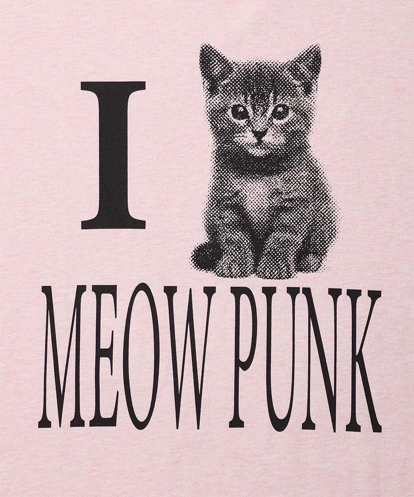 CAVISH I Love Meow Punk Ls Tee Pink(Cv2Gfft559A)