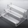 Clear Acrylic Step Display Stand for Blind Box Figures and Cupcakes