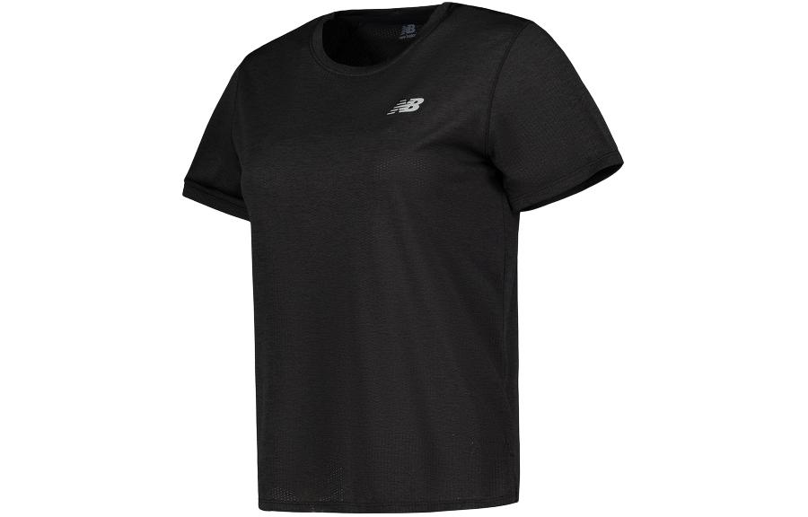 

New Balance T Shirt Women s Black WT41253-BKH L