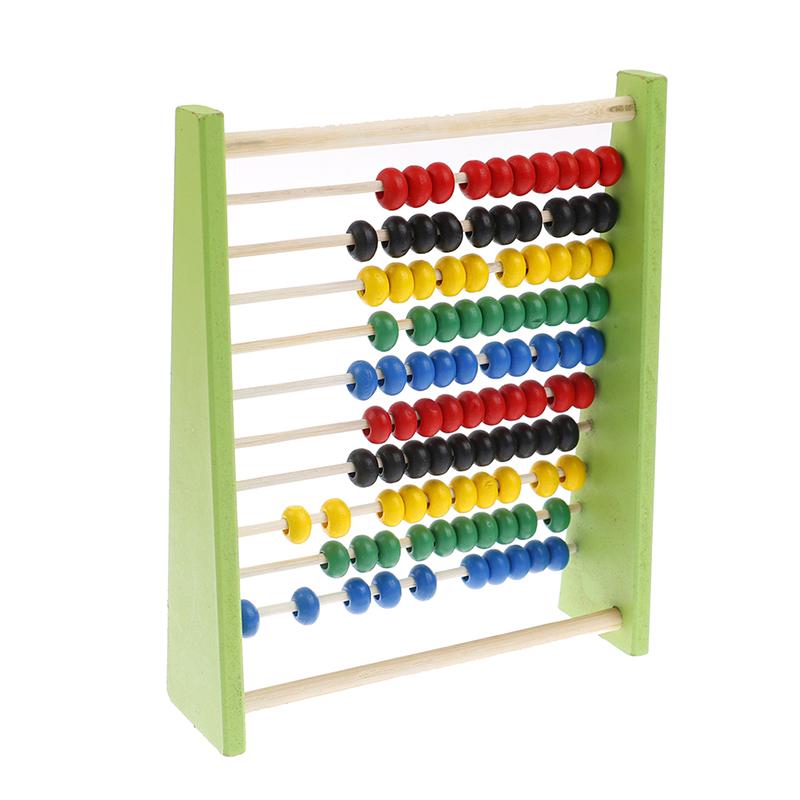 Boulier en bois pour le développement de l'intelligence pour enfants Mathématiques pour les 3-6 ans