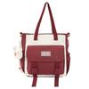 Zaino Scolastico Grande Capacità Abbinamento Colori Zaino Scolastico per Studenti 1011 Stagione Scolastica Inizio Autunno Zaino per Studenti delle Scuole Medie Versione Coreana Tempo Libero