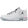 New Courtside 23 Anti Slip Wear Resistant Mid Top Vintage Basketball Shoes Men's White IH0650-141