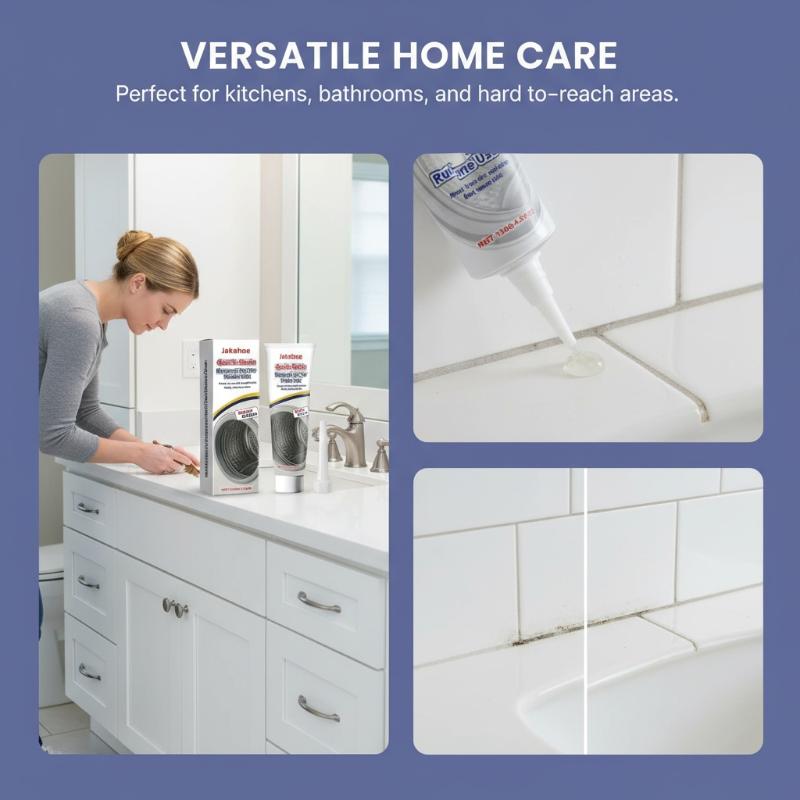 Household Cleaning Decontamination Gel Bathroom Kitchen Decontamination Brightening Clean Polishing Oil Cleaning