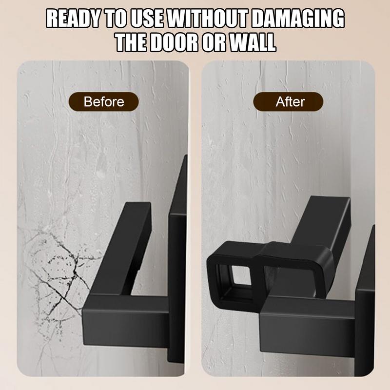 Door Stops Silicone Door Handle Buffer Wall Protection Doorknob Bumper Furniture Protected Crash Pads Shockproof Rings