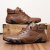 Octopus Men's Plus Size High-Top Martin Boots - Spring/Summer Casual Ankle Boots