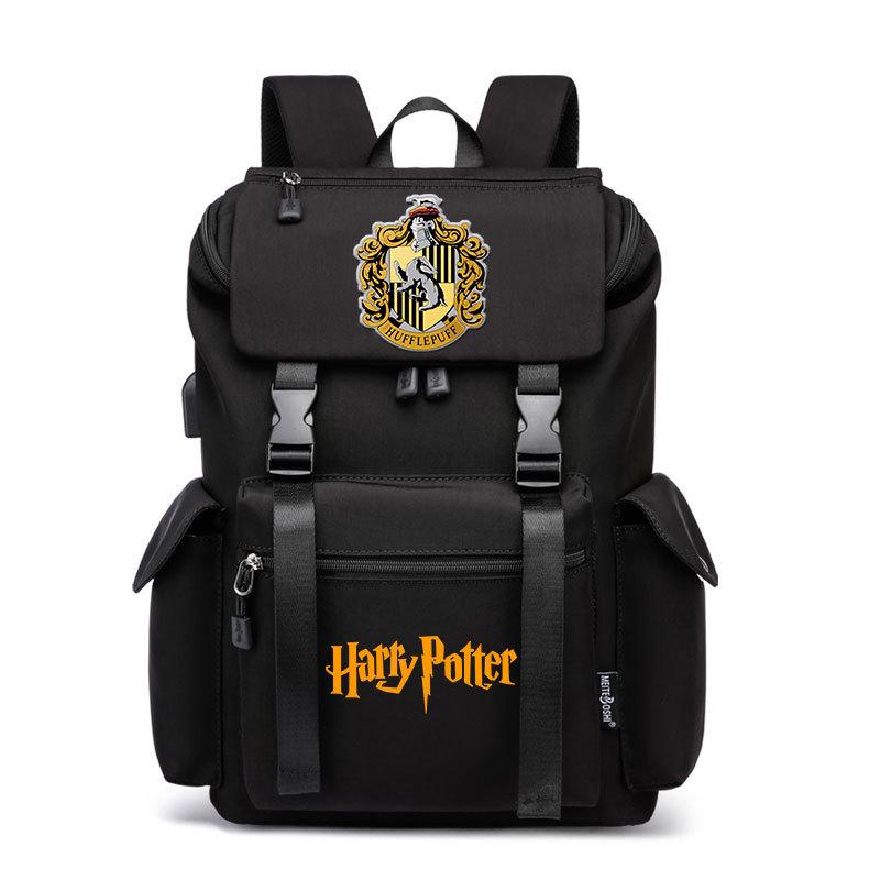 Harry Potter Backpack Men'S Fashion Versatile School Bag Female Student Backpack Travel Bag
