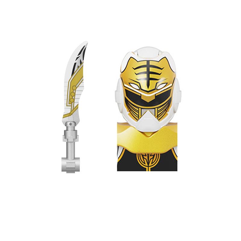 KF1570 KF6477 Mini Force Filmreihe Powered Soldiers Bausteine Krieger Ranger Zusammenbau Steine Actionfiguren Spielzeug Geschenke