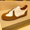 Fashion Mens Genuine Leather Casual Shoes Comfortable Men Loafers Lightweight Walking Shoe Outdoor Vulcanize Shoes High Quality Sneakers