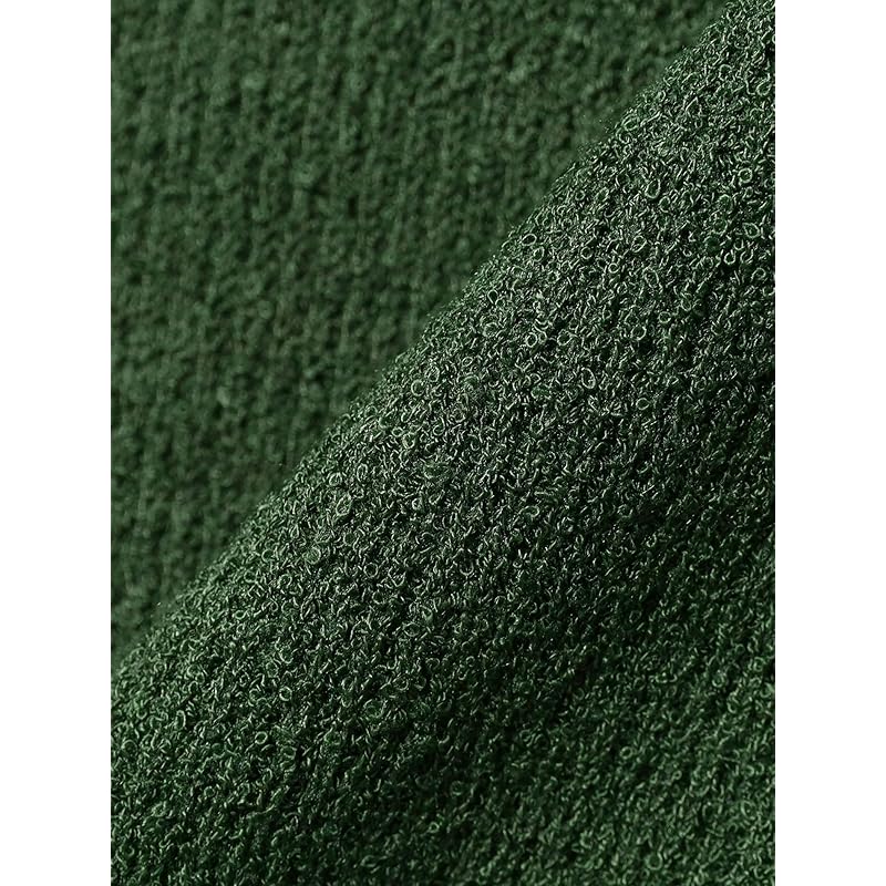 [Beaming life store by BEAMS] S/S Knit/knit vest bouclé knit polo shirt ladies GREEN ONE SIZE