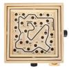 Wooden Maze Game Labyrinth Board Track Ball Puzzle Gaming Educational Toy
