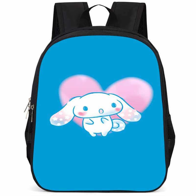 Adorable Cinnamoroll 15 Inch Large Capacity Lightweight School Backpack For Kids