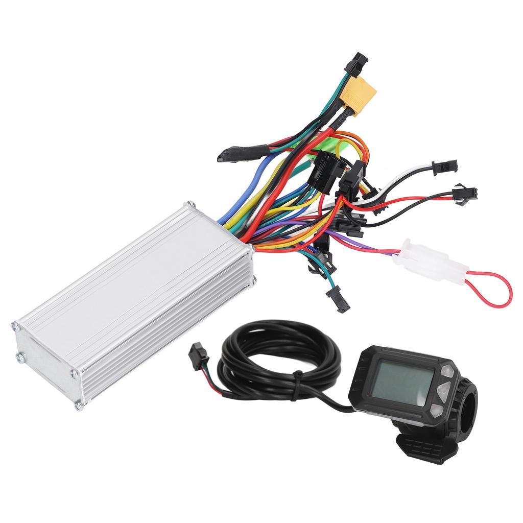 Brushless Controller Kit 36V 48V 500W Electric Motor Controller LCD Display Kit for Electric Scooter Electric Bike