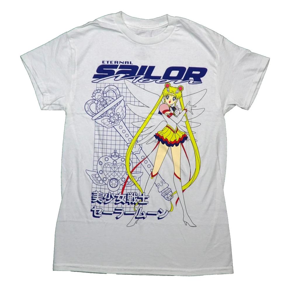 2026 New Cotton Summer Tshirt Leisure and Comfortable Sailor Moon Tshirt Forever 21 Tshirt for Summer Relaxing Tshirt