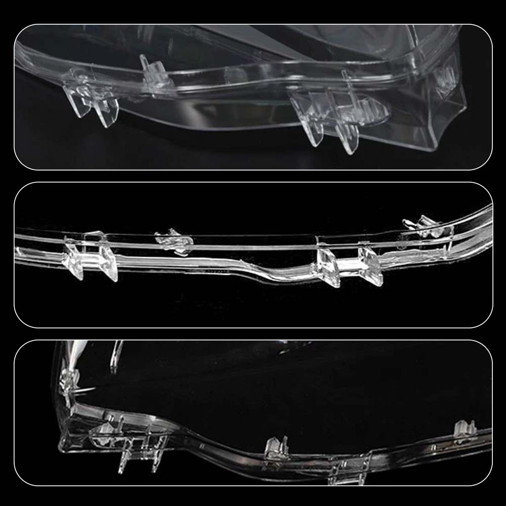 Για BMW Σειρά 3 F30 F31 2016-2018 Μπροστινό Προστατευτικό Γυάλινο Κάλυμμα Φακού Προβολέα Αυτοκινήτου Σκίαστρο Κέλυφος Διαφανής Θήκη Φωτός Λάμπα