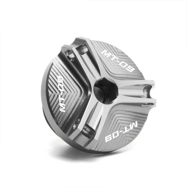 

Для Yamaha MT09 MT-09 MT 09 Tracer SP FZ09 FJ09 2013-2022 Мотоцикл Передний Задний Резервуар Тормозной Жидкости Крышка Бака Маслонаполнитель Oil filler cap-Grey