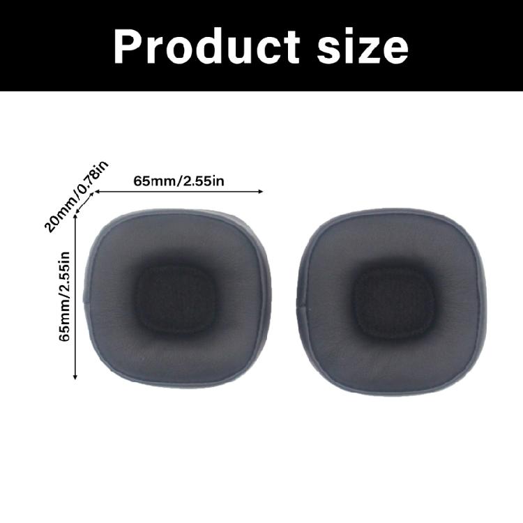 Breathable Ear Cushions Protein Leather Headphone Cover Nonslip Multiple Color Easy Installation for Major V