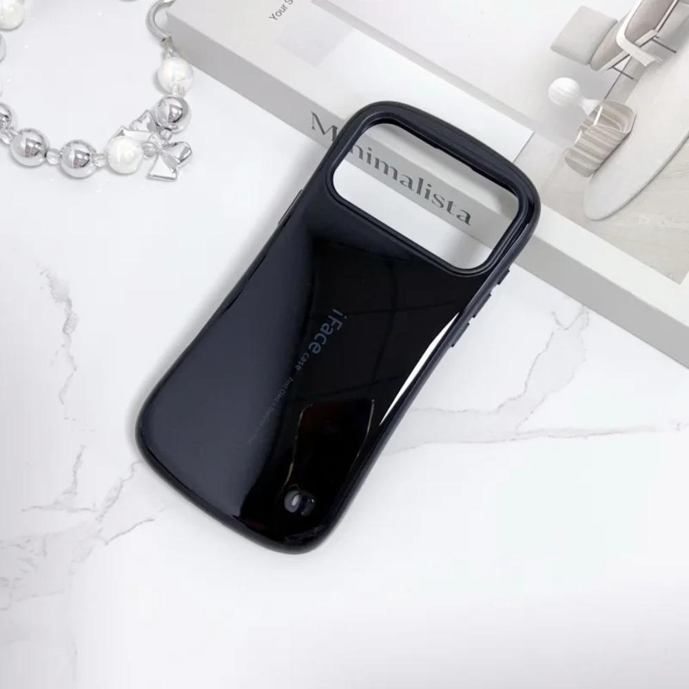 

High End Classic Glossy Hard Case for iPhone 17 Pro Max Air 16 15 14 Plus Shockproof Luxury Plastic Back Cover Phone Protection iPhone17 Pro