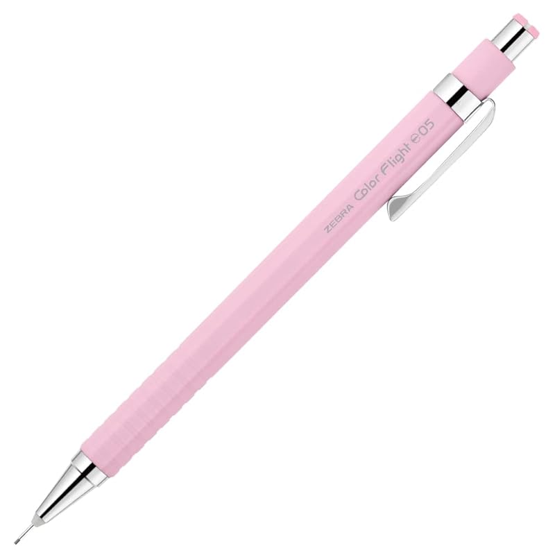 

zebra mechanical pencil color flight 0.5mm Fluffy pastel pink axis MA53-FMP-WP