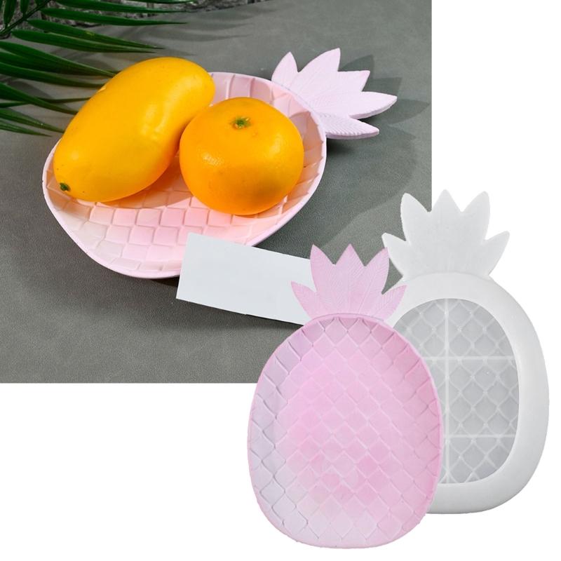 Food Grade Silicone Pineapple Organizers Jewelry Display Stand For Small Accessories Perfect For Home Office And Travel
