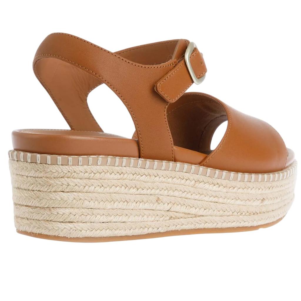 FitFlop Damen/Damen Eloise Leder Keil-Espadrilles mit Fersenriemen