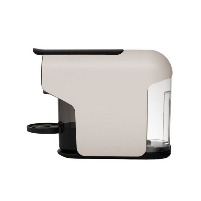Cafetera Cápsulas Delta Q QUICK 0 8L 1200W blanca semi-automática compacta