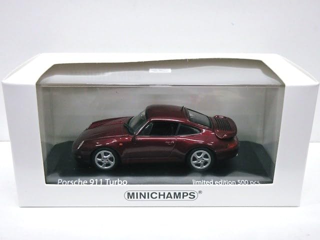 Europäische Limitierte Auflage Porsche 911 Turbo 1995 1/43 (rot)