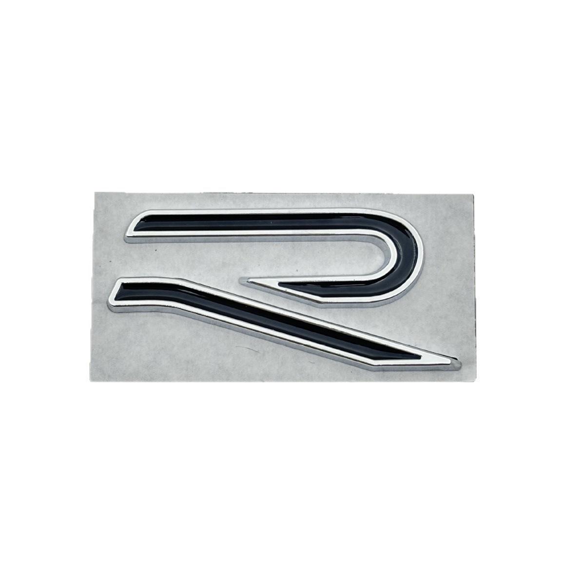 

Black Warrior Golf 8 R-Line Rear Emblem - GTI English Letters Car Modification