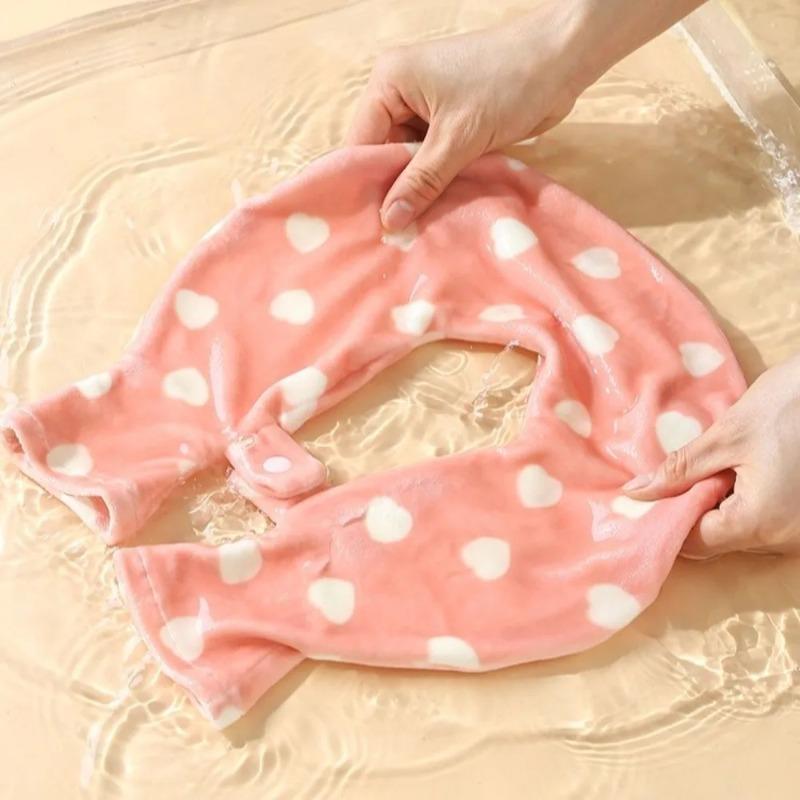 Verdickter U-förmiger Heißwasserbeutel Kalt- und Warmnutzung Wiederverwendbarer Heißwasserbeutel Nackenstütze Auslaufsicher Abnehmbares U-förmiges Kissen