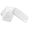 Transparent PET Desktop Storage Box with Handle