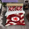 Biancheria da letto a tema Middlesbrough FC Set 3 Pezzi Copripiumino Biancheria da letto Decorativa per Camera Adolescenti Decorazione Casa