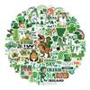 St. Patrick's Day Glossy Film Stickers (100 Sheets) for Journals, Cards, and Luggage