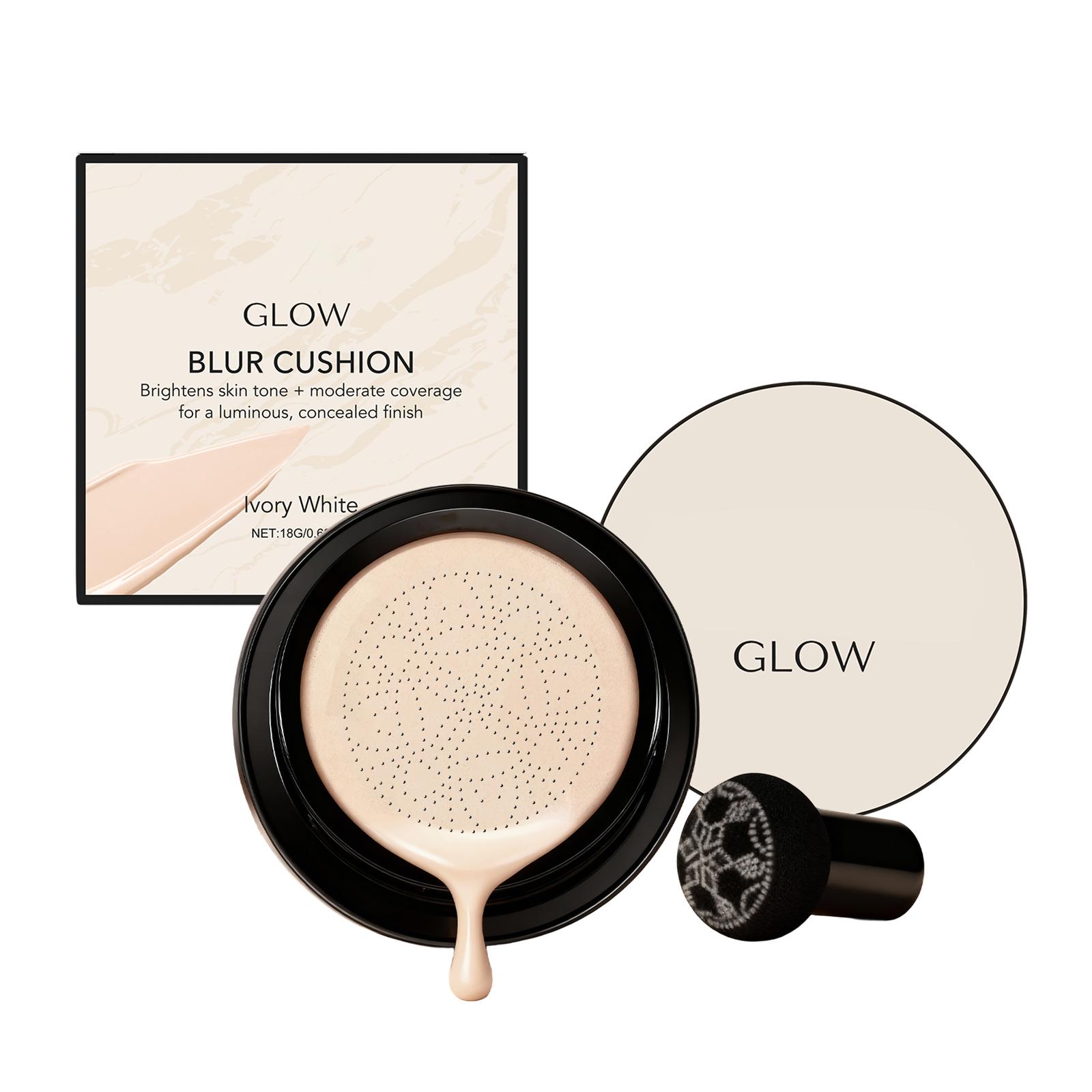 Make Up  Cushion Moisturizing Foundation Permeable Natural Brightening Moisturizing Concealer Foundation Liquid One Size белый