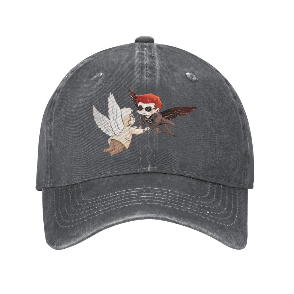 Good OUnisexs Baseball Cap Vintage Distressed Cotton Chibis Holding Hands Headwear Unisex Women Golf Adjustable Fit Hats Cap