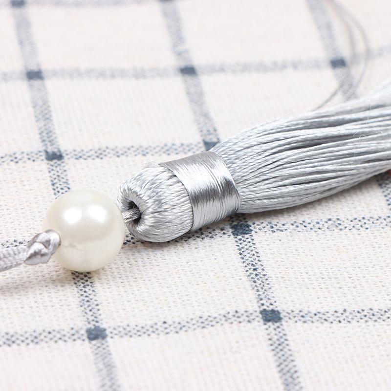 Ahşap Saplı Çin Tarzı Yuvarlak Fan Taşınabilir Baskılı Vintage Fan