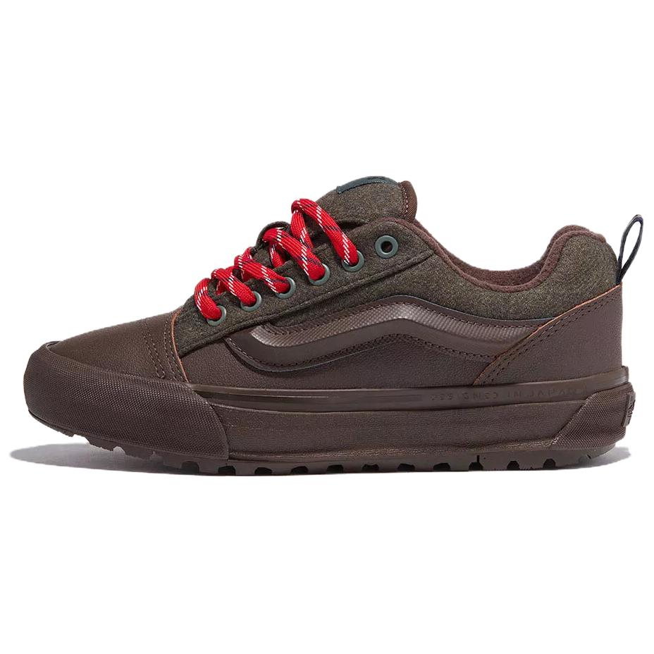 Vans LX Knu Skool MTE-1 Comfortable Versatile Low-Top Skate Shoes Unisex Sneakers Brown VN000CXRDFO