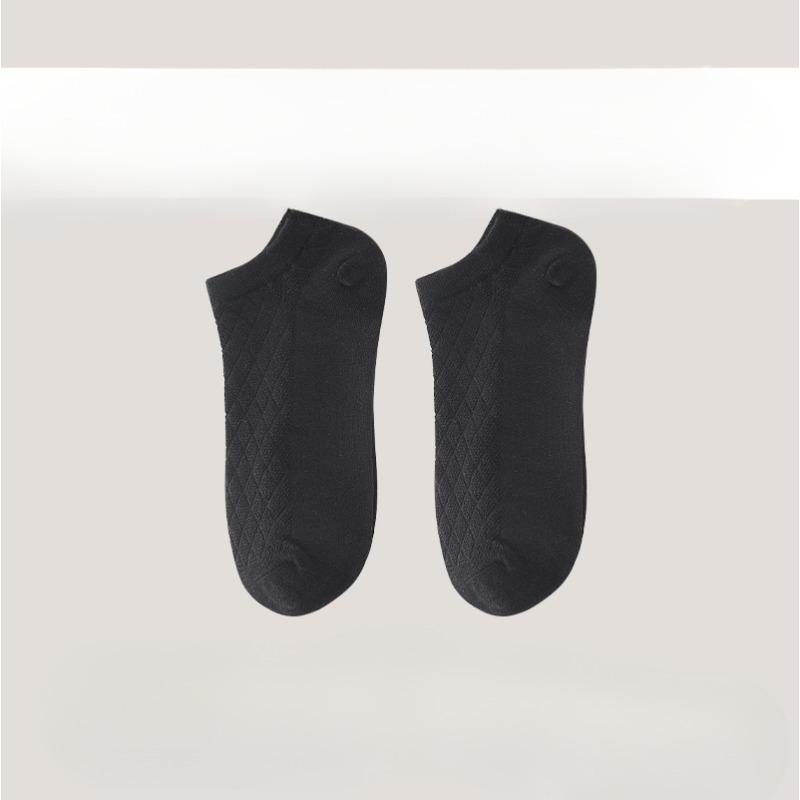 Women's Pure Cotton Breathable, Thin, Non-dropping Silicone Anti-slip Boat Socks, Sweat-absorbing, Simple and Invisible Socks