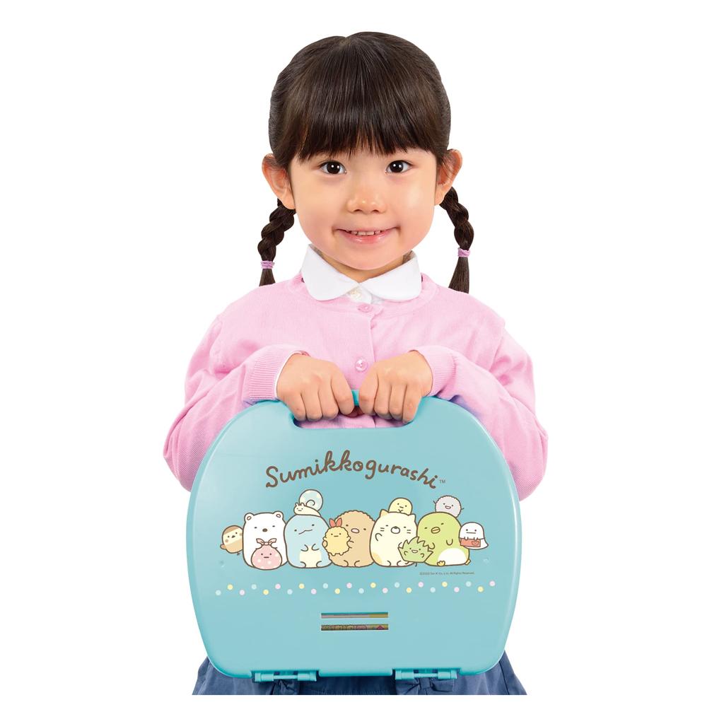PILOT CORPORATION Easy Drawing for Study, Sumikkogurashi First Study Bag, Fun School Preparation, Hiragana, ABC, Drawing, Ages 3 and Up