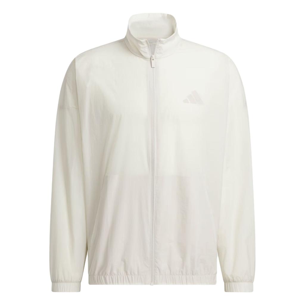 Adidas Lounge Woven Jacket Water-Resistant Sports Casual Jacket Men Jacket Miracle-Bauxite-Brown JZ8410