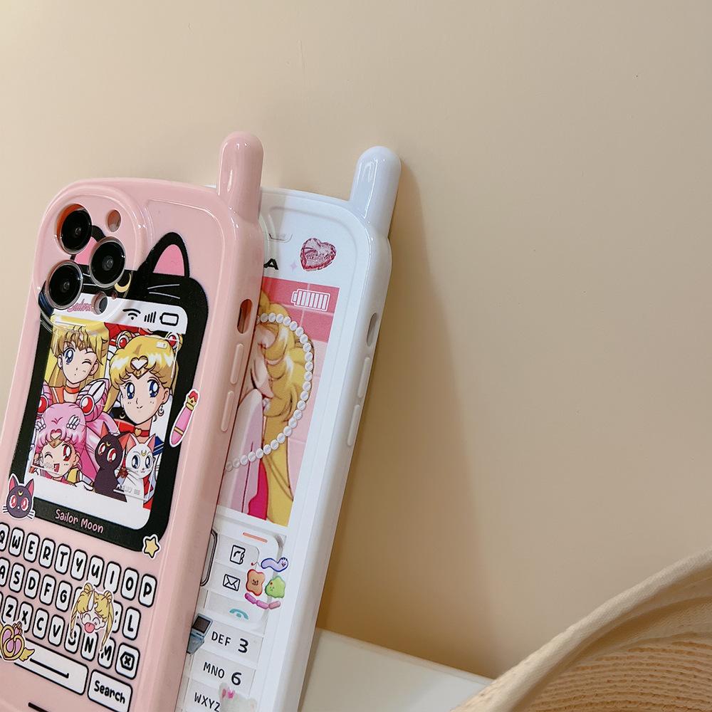 Beautiful Girl for IPhone17 for Apple X Mobile Phone Case 14pro Max Pink 15 Big Brother 11 Protective Cover