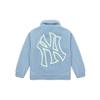 New MLB Velvet Jackets Unisex Light Blue 3AJPF0216-50BLL