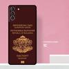 Bulgaria Flag Passport Phone Case For Samsung Galaxy S25 S26 Ultra S20 S21 S22 S23 S24 S10 Plus S25 FE Cover Coque