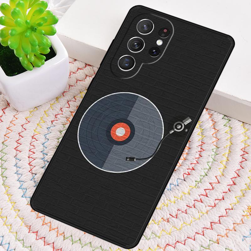 Minimalist Music Lover Silicone Phone Case For Samsung Galaxy Note 10 Pro S26 S25 S24 S23 S22 S21 Plus S25Ultra Capa Cover