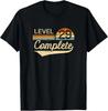 Level 29 Complete - 29 Year Wedding Anniversary Gift Him Her T-Shirt